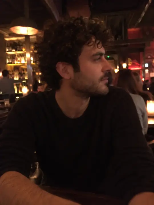 Side profile, dark or blurry