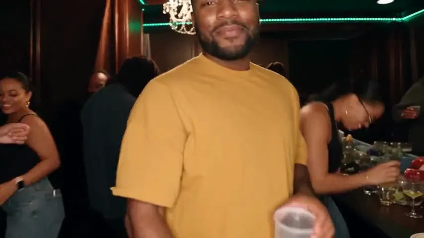 Burning Bridges video, Yellow tee