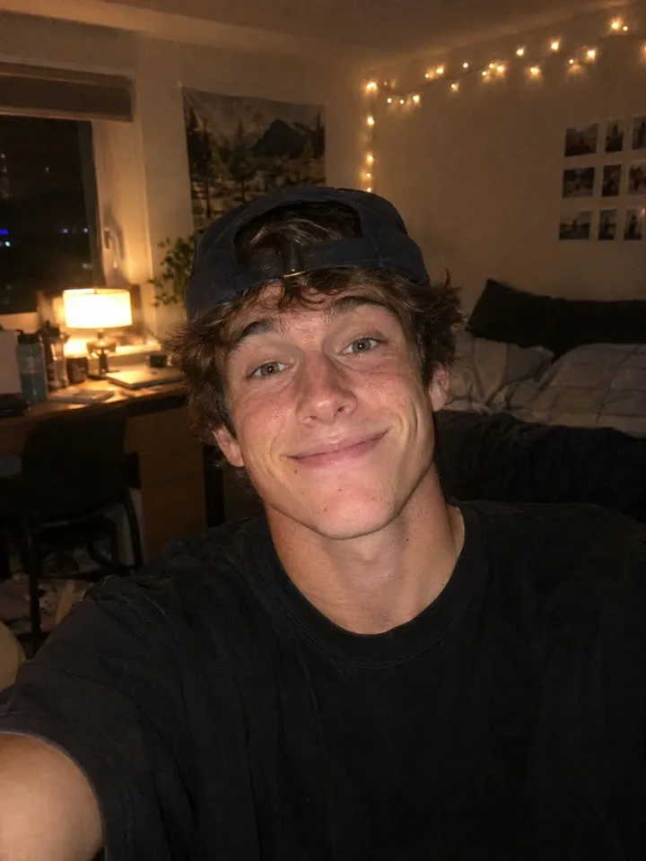 Dim room or a blurry face